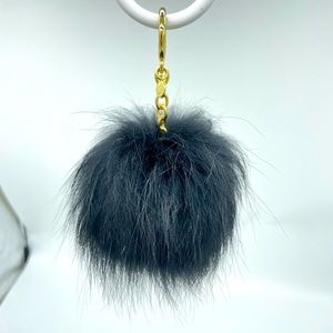 FINAL PRICE 🥳Rare Discontinued Michael Kors Fur Pom-Pom Key Chain